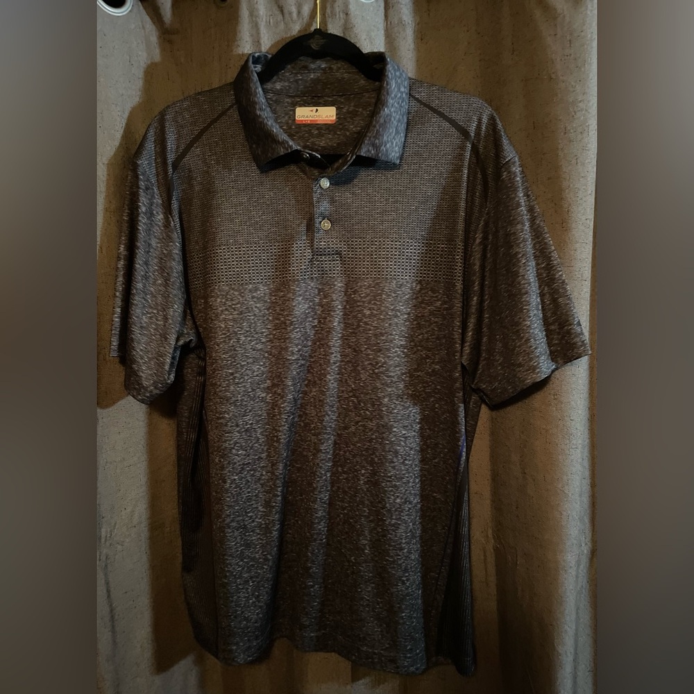 Men’s golf polo. GRANDSLAM.